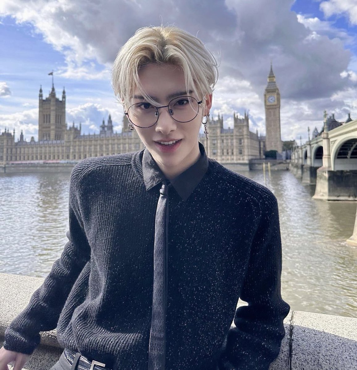 ricky went to the uk once