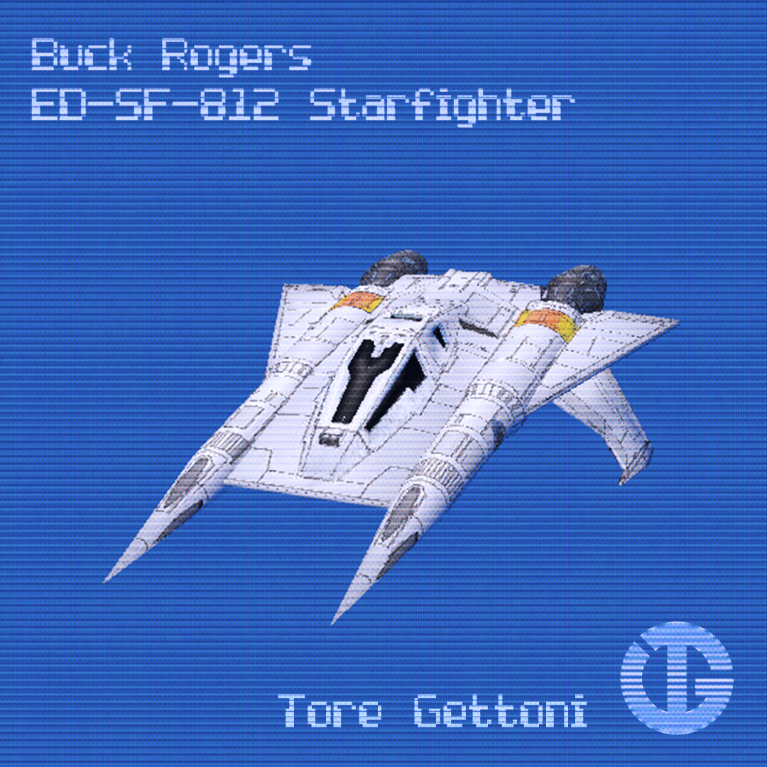 TGettoni's tweet photo. ED-SF-812 Starfighter

Modello 3D lowpoly realizzato per accompagnare un beat di mio fratello Frenk e per omaggiare una delle serie che mi hanno portato ad amare il genere Sci-Fi e lo ship design, Buck Rogers in the 25th Century.

https://t.co/Lx1NT2GMOx https://t.co/uiQAzlsMTg
