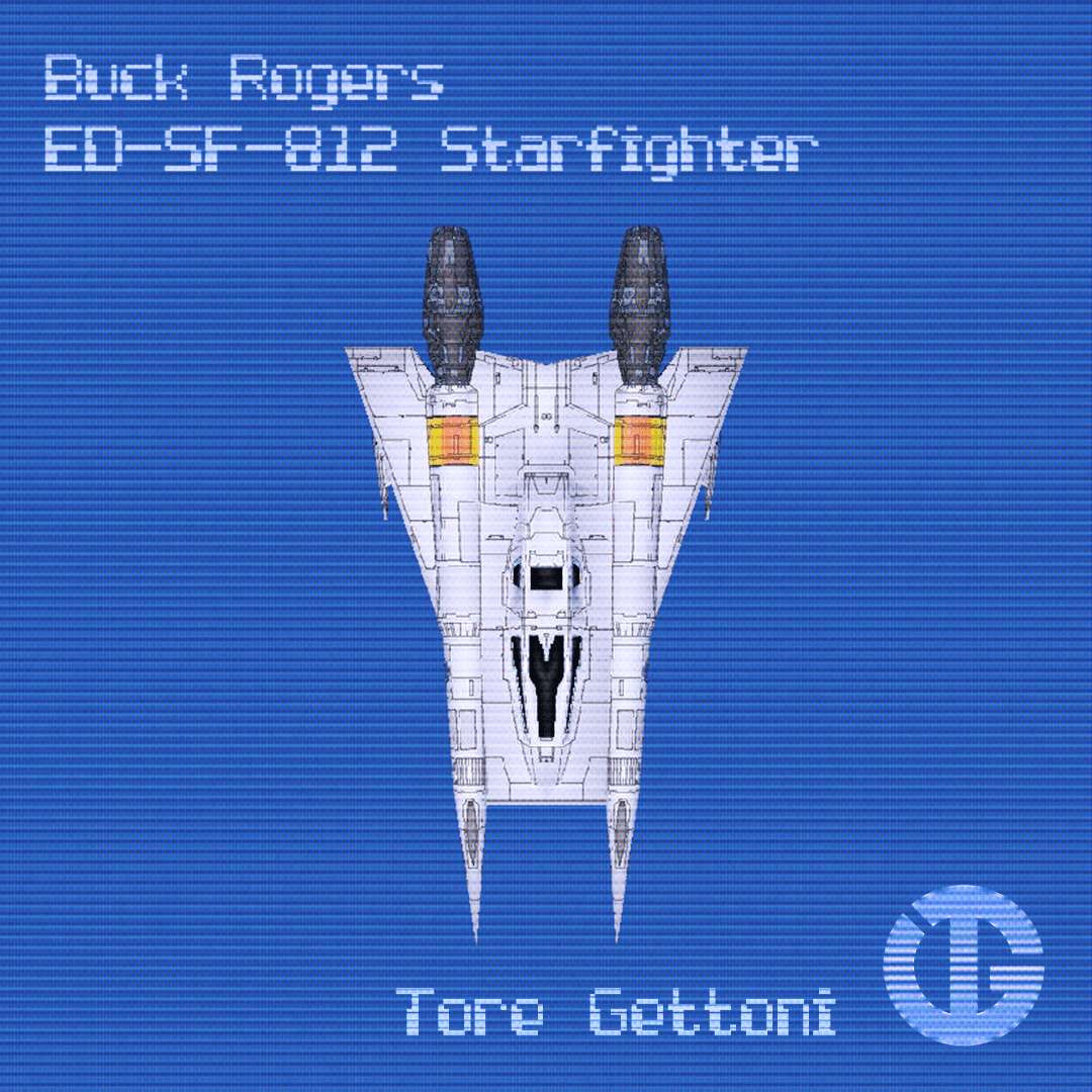 TGettoni's tweet photo. ED-SF-812 Starfighter

Modello 3D lowpoly realizzato per accompagnare un beat di mio fratello Frenk e per omaggiare una delle serie che mi hanno portato ad amare il genere Sci-Fi e lo ship design, Buck Rogers in the 25th Century.

https://t.co/Lx1NT2GMOx https://t.co/uiQAzlsMTg