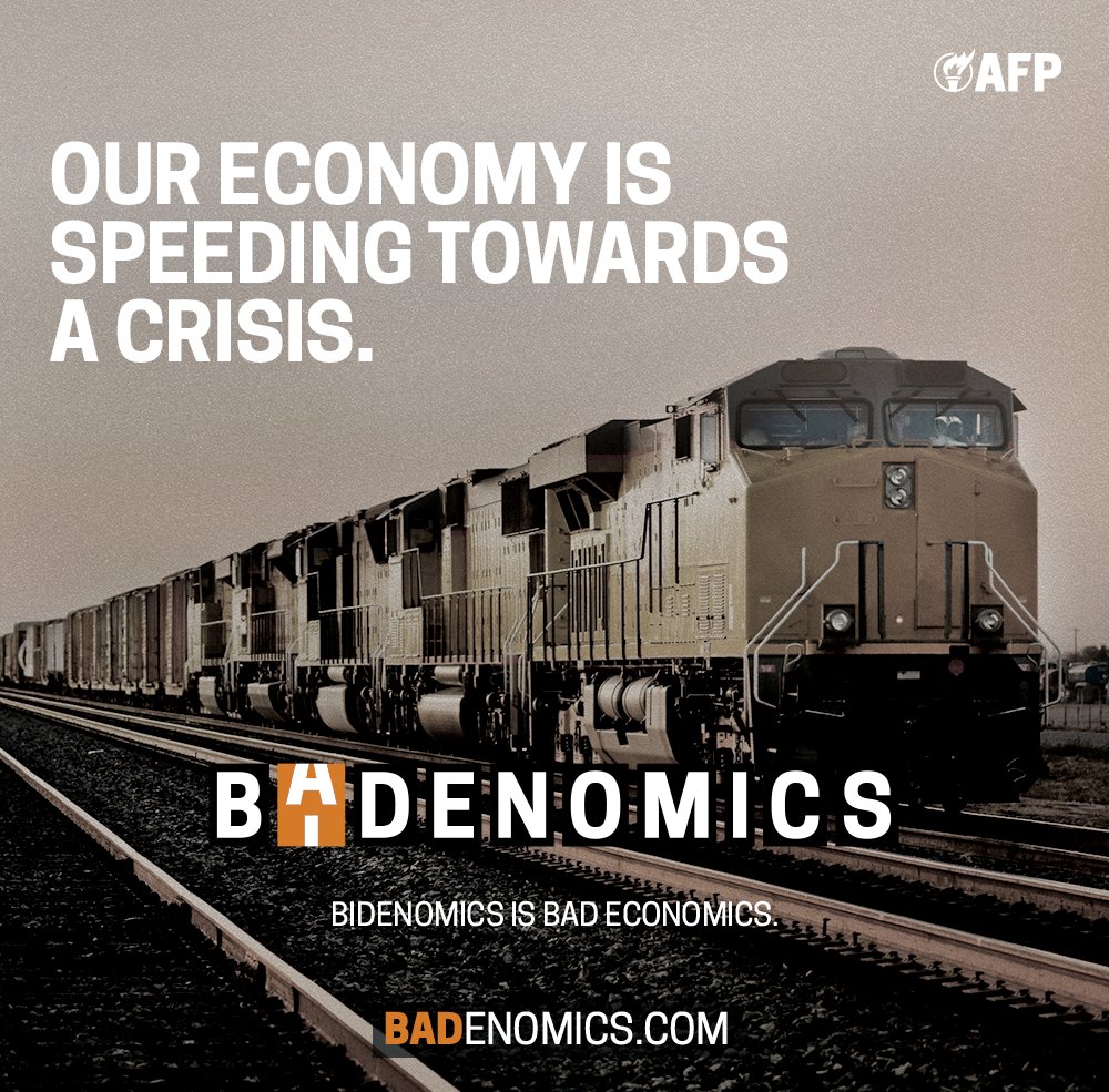 Visit Bidenomics.com and see why it is time to derail #Bidenomics.