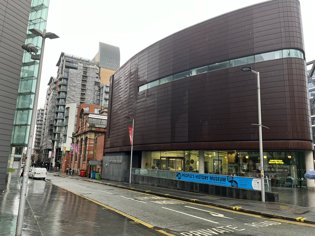 NHSLocalGrowth's tweet photo. Wonderful to be at the People’s History Museum in Manchester this morning to give a keynote at annual @GM_ICP #GMWorkforce Summit @GM_CPO. Any panel with @shutcake and @Edna_Rob is a powerhouse…. https://t.co/Gr1FRLK7j6