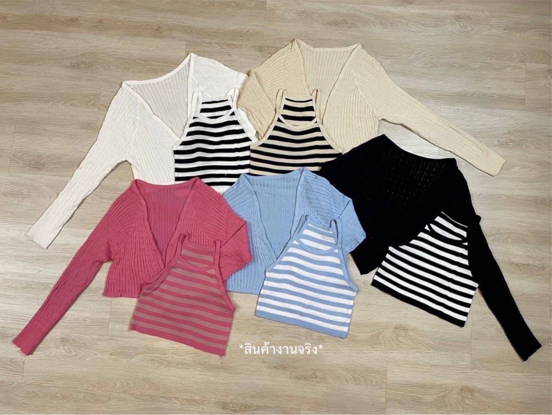 __B_e_e__'s tweet photo. ราคา 199฿
📮35฿
งานเซ็ทไหมพรม2ชิ้น เสื้อกล้ามไหมพรมลายทาง แมทกับเสื้อคลุมไหมพรม เนื้อผ้านิ่มยืด ใส่แล้วไม่ร้อน แมทกันแล้วน่ารักมาก ใส่ทำงาน ใส่เที่ยวได้หมดเล้ย💗
#เสื้อ #เสื้อผ้าแฟชั่น https://t.co/OBMycpImkS