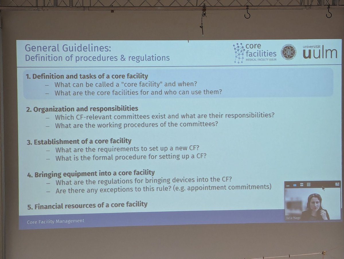 LeonorHW70's tweet photo. Interesting guidelines to define a #corefacility and #requirements from Julia Nagy from @uulm at the #FlowCore in @imbmainz
@stratocore https://t.co/Wg69a57UWj