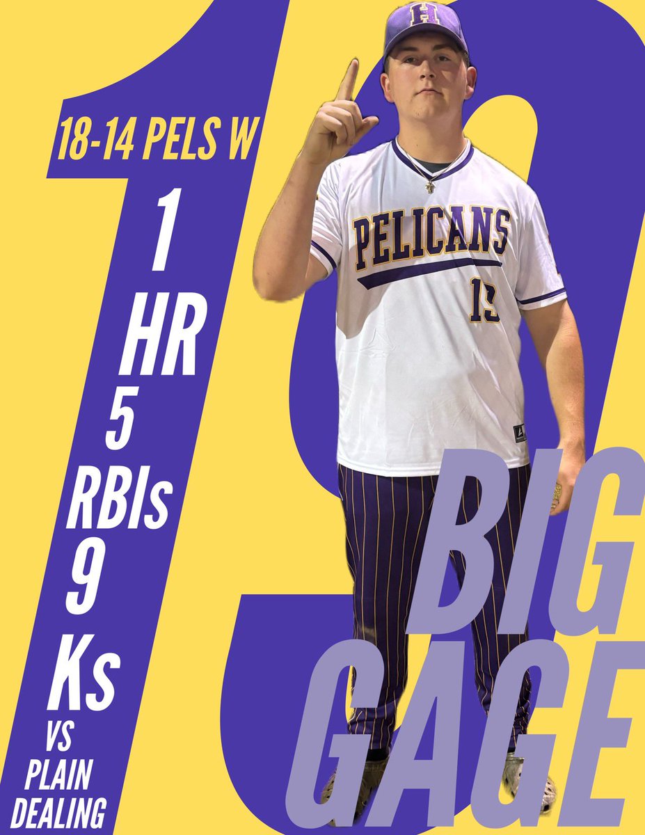 Player of the game 💜💛⚾️