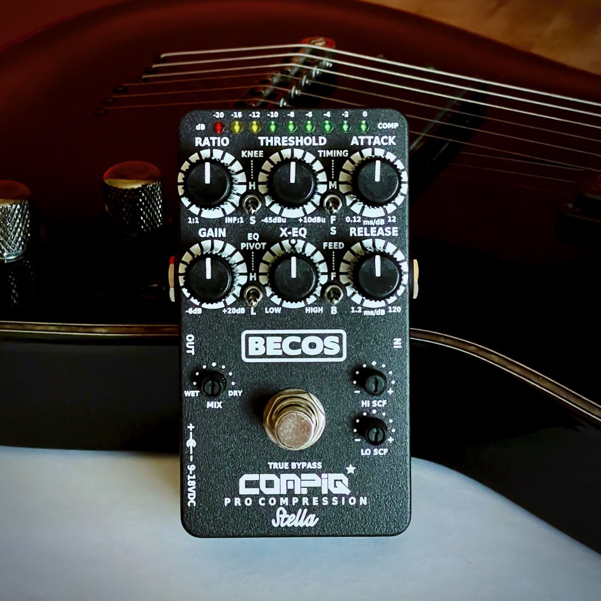 Master your stage sound 🎸

#becosfx #compiqstella #compressorpedal #thatcorp #burrbrown #vcacompressor #studiocompressor #pedalsandeffects #basscompressor #guitarcompressor #voicepedal #voicecompressor #gearwire #geartalk #builtbyhand #vienna #austria🇦🇹