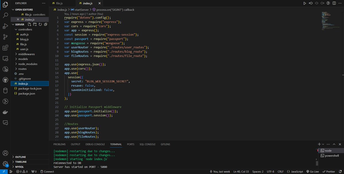 And done with the deployment of backend... 
It basically involves just 3 steps - 
1. Create an account on <a href="/render/">Render</a> and connect it with GitHub (or any VC System)
2. Configure the env variables on render
3. And bamnn!! deployment done...🎉 

#backend #LearnInPublic