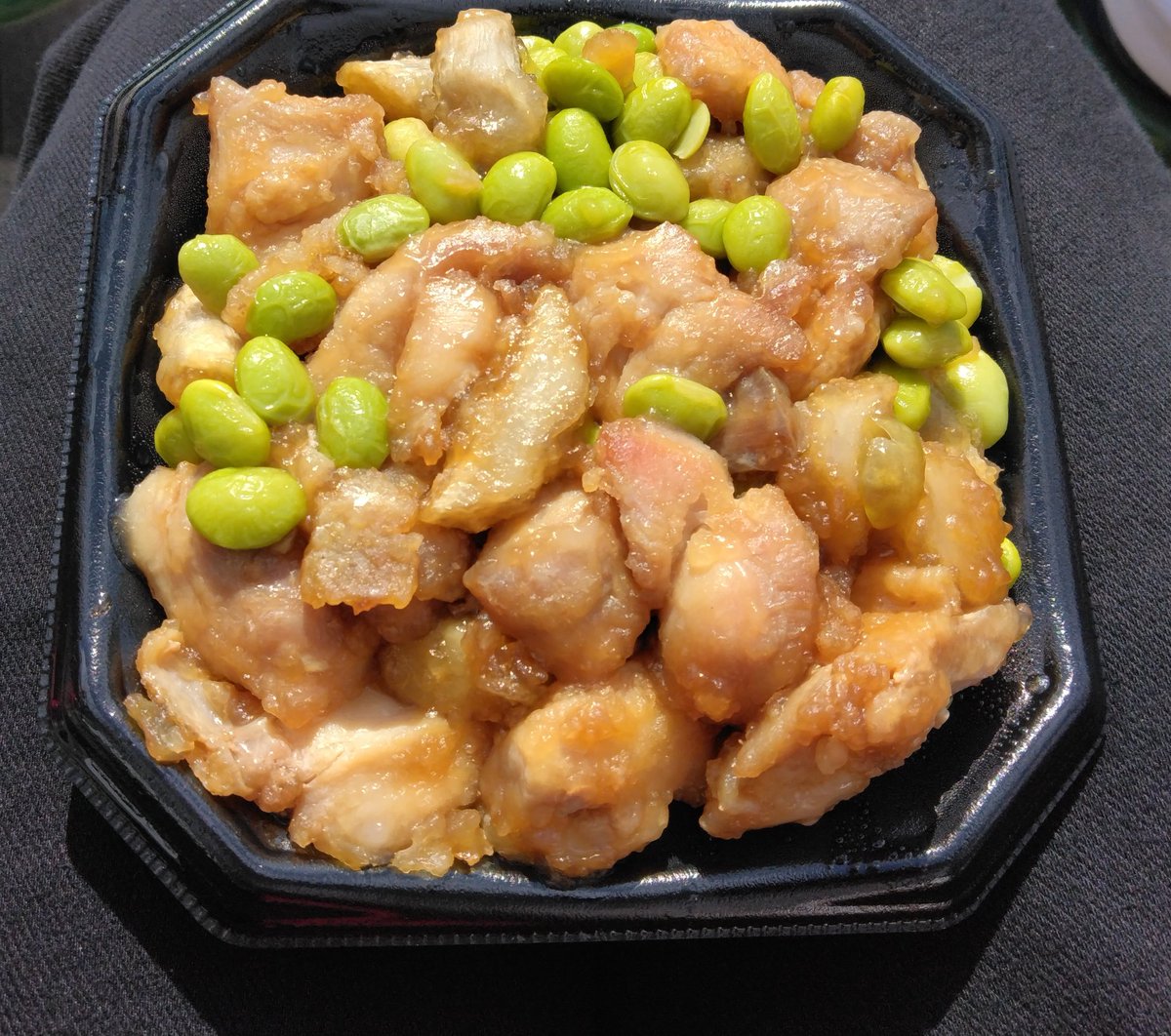 チキンチキンごぼうマウンテン丼
かなり久しぶりに食べた！
ほんとおいしかったなぁ～！