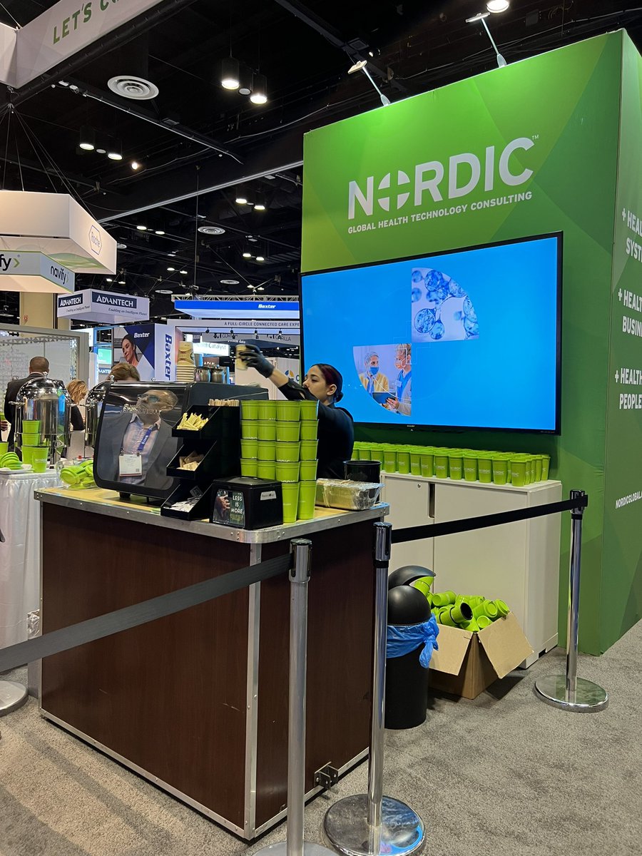 I’ll be signing books at the Nordic booth #2801. Oh. And there’s coffee. Lots and lots of tasty coffee. And books. But mostly coffee. Come on by today or tomorrow 10-11! #DesigningForHealth #HIMSS24