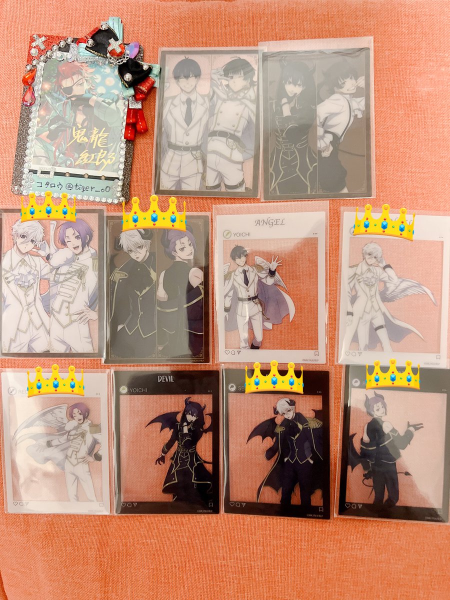 tiger___oO's tweet photo. 【譲渡】ブルーロック ブルロ ファボテリア 等身クリアシート 天使と悪魔

譲:潔 凪 玲王 蜂楽

求:定価(+送料)

・👑は1点につき同種無印同数以上含むお取引のみ
・纏めての方優先、他のグッズと合わせてお取引◎
・3/23ブルロ展現地お取引最優先(時間夕方以降要相談) https://t.co/a3WYh5R9aZ