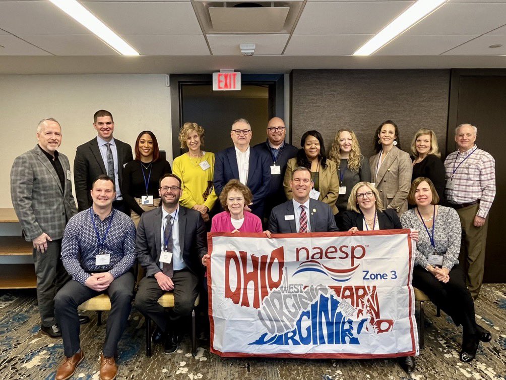 Looking forward to another great day of learning about current Ed policies & best ways to advocate for our students. Started the morning with a fantastic & committed group of @NAESP_Zone_3 leaders! @NAESP #PrincipalsAdvocate