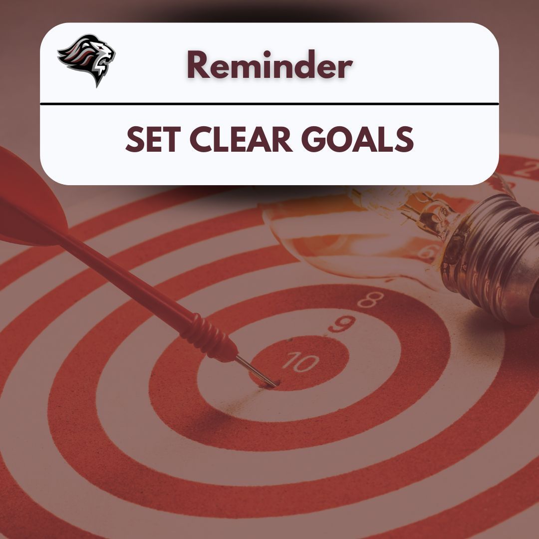 ChelmsWrestling's tweet photo. Setting clear goals gives you a specific and measurable target within a set timeframe. What are your goals to achieve by the end of the season? By the start of next season?
#chswrestling #chelmsfordhighschool #highschoolwrestling #goalsetting #goals #smartgoal https://t.co/NrhUFM69mk