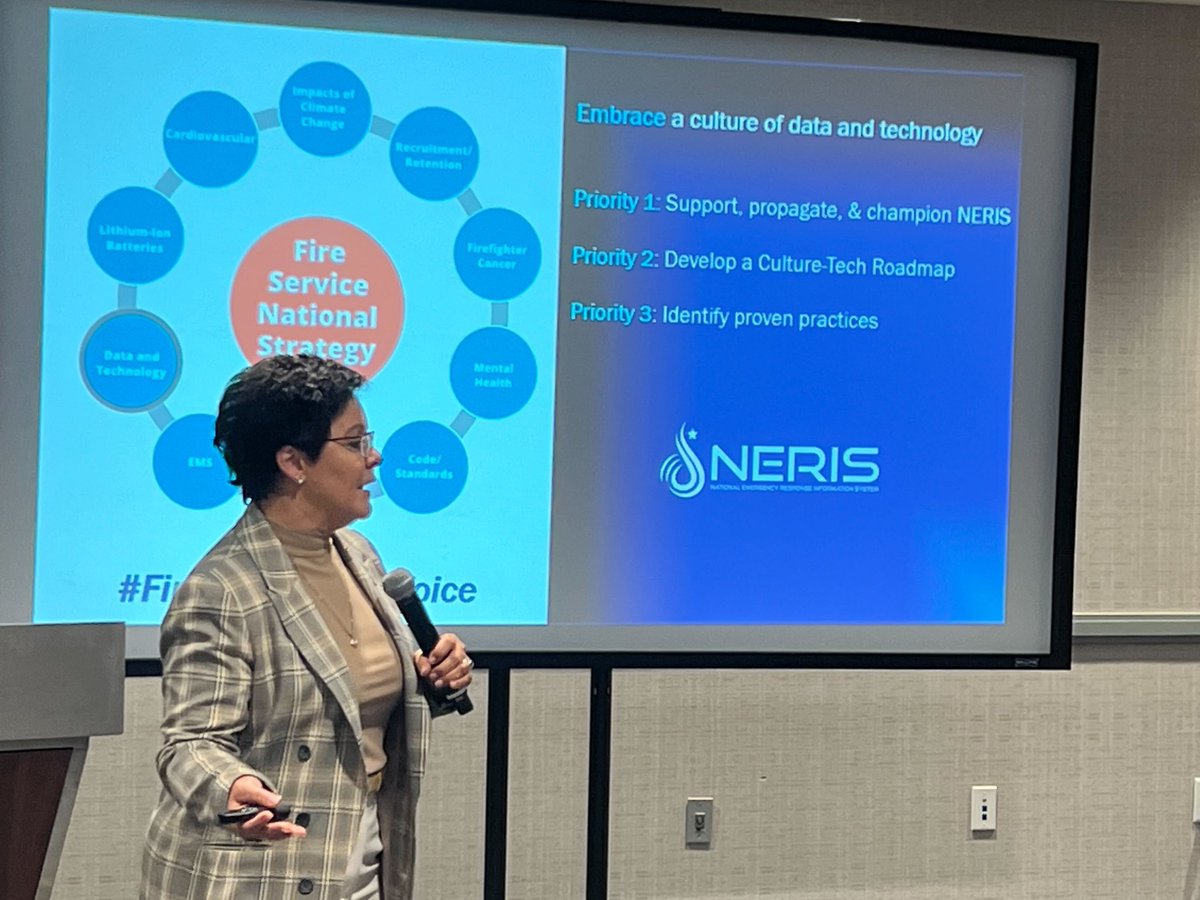 FSRI_org's tweet photo. #NERIS updates provided by @usfire @DrLoriUSFA as we meet with the Senior Leader, Technical Expert, and Prototype Fire Department Test Panels this week in Dallas, TX. Stay tuned for upcoming information on the latest prototype. https://t.co/7GS4QdMyJi