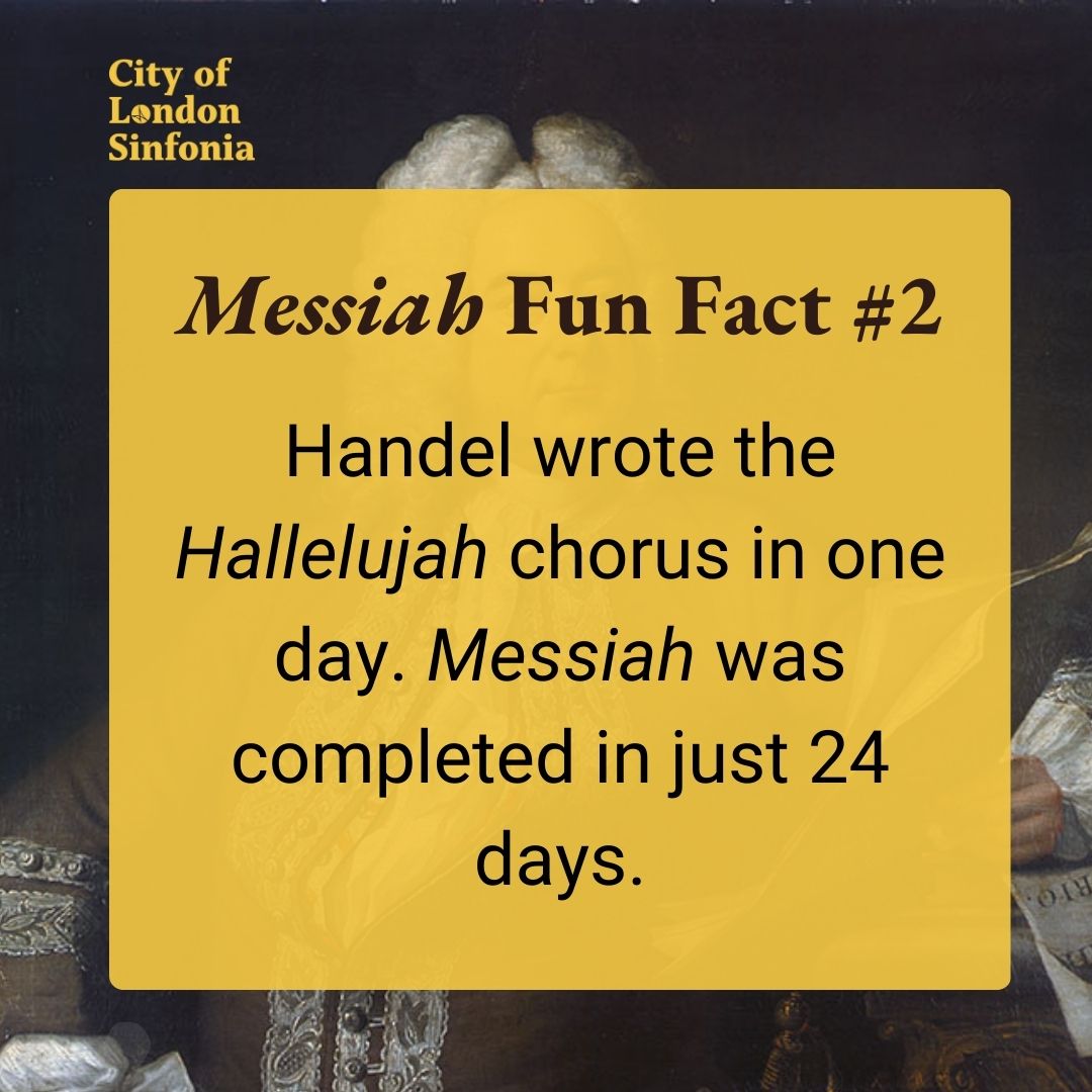 Have you started practicing your part yet? There are still some tickets left for both singers and audience members at our Come and Sing! Messiah event on 29 March at @HolySepulchreUK. Tickets via: cityoflondonsinfonia.co.uk/events/come-an…