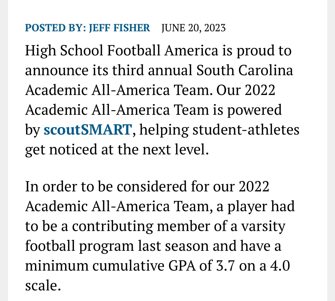 JEMARIOUSREAVES's tweet photo. #AGTY Im blessed to have earned a spot on the Academic All-America Team @THEOLWHISPERX4 @Catamounts @CatamountsFB https://t.co/Jyq7dQMRaN