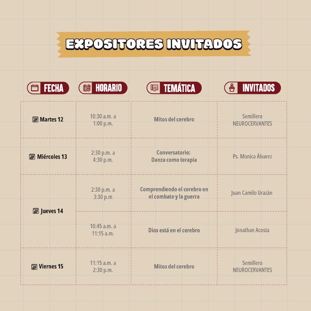 ColneColombia's tweet photo. @unicervantes también en la Semana del Cerebro 2024 #brainawarenessweek2024 

@BrainAWColombia @IBROorg @dana_fdn https://t.co/2MVdfy5FBM