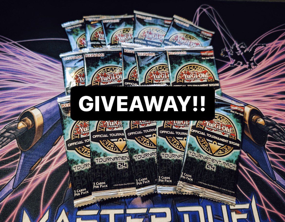 💥 GIVEAWAY ALERT 💥 Wednesday (3/13) We are announcing one lucky winner of 15 OTS 24 packs! To enter 1) follow our account 2) like and retweet this picture!! Best of luck 🦾
#giveaway #giveawayalert #give #packs #otspacks #yugioh