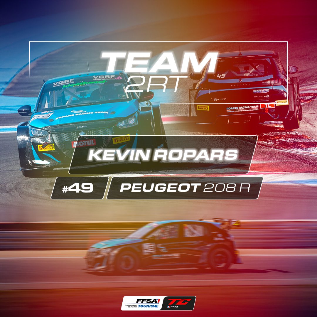 📣ANNONCE📣

👀Après une arrivée remarquée et une deuxième place des sa première course, la Peugeot 208 R du team @2rt_ropars_racing_team compte bien revenir en force cette saison💥
Construite entièrement par Jean-Paul Ropars, c’est le fils, <a href="/kevin/">Kevin Systrom</a>.ropars.49 qui sera au volant🥰