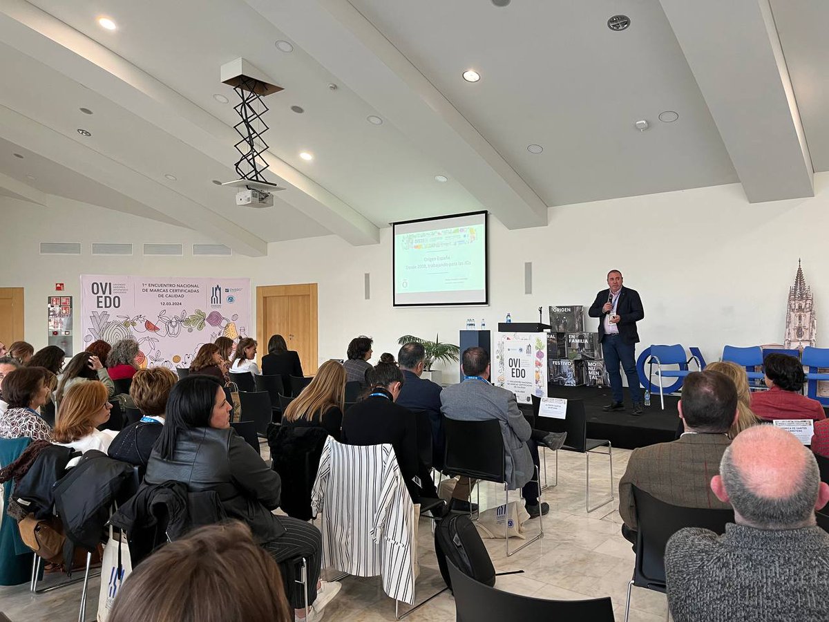 Ángel Pacheco, Presidente de <a href="/OrigenEspana/">Origen España</a>: "Las DOPs e IGPs somos sostenibles, pero no entendida como sostenibilidad verde, sino ambiental, social y económica. Debemos de centrarnos en estos 3 ejes, ya que la mayoría de las DOs se desarrollan en entornos rurales".
#DOP #IGP