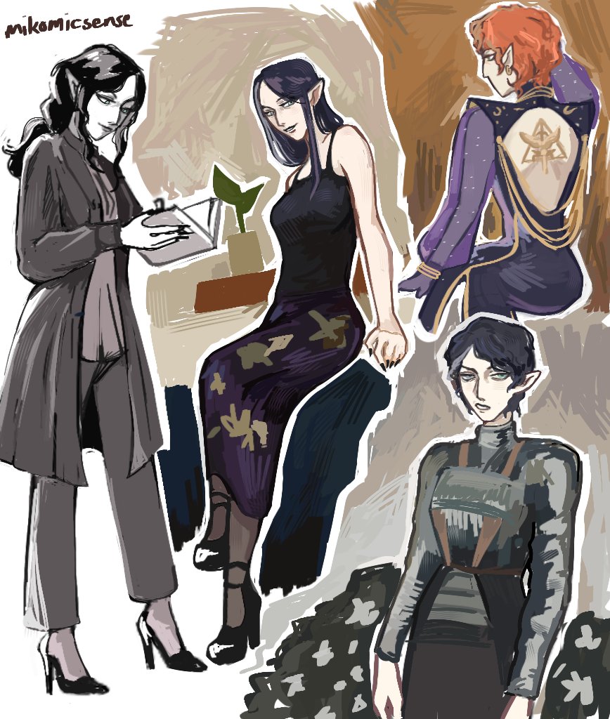 Some sketches :V #lilithclawthorne