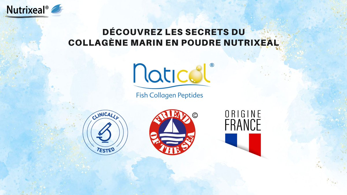 Découvrez les secrets du #collagène marin en poudre Nutrixeal ! Voir la vidéo : youtu.be/9oYglW_zyAk?si… 
Pour en savoir plus : nutrixeal.fr/90-1405-collag…
#nutraceutique