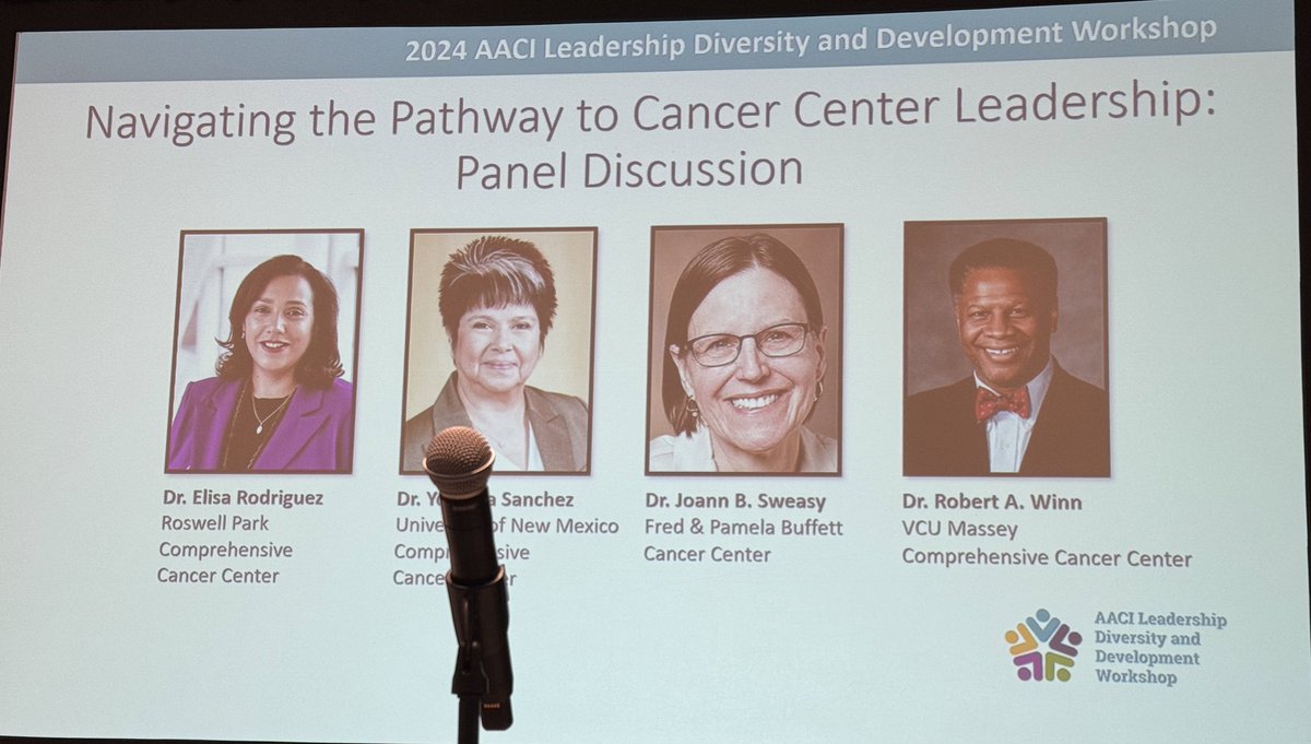 A great discussion about pathway to cancer center directorship. Mentorship is the essential factor. This is part of @AACI_Cancer Leadership and DEI workshop.