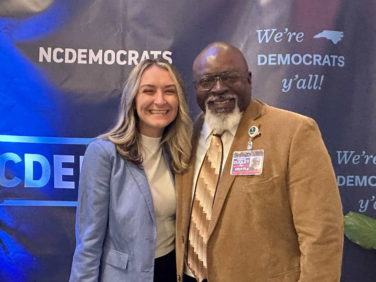It was great to see NC Democrats Chair <a href="/abreezeclayton/">Anderson Clayton☀️</a>  at the NCDP Watch Party March 5.