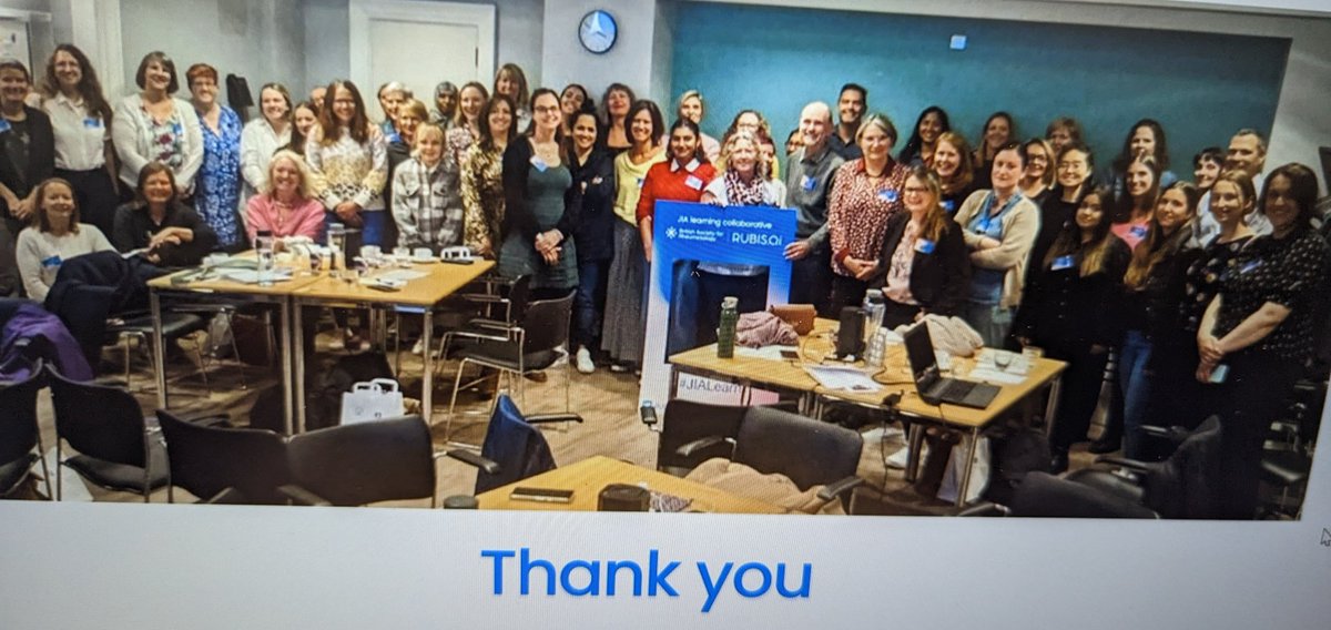 It was wonderful to take part in the celebration action learning set event for @JIAlearn today. It was a privilege to hear the teams reflect on their achievements and learning in improving juvenile idiopathic arthritis care. @RheumatologyUK @RUBISQi