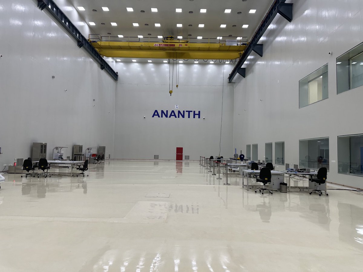 Visited two Space Tech companies today - Ananth Technologies and Pixxel. Very encouraged to see investments they are making, skills they are acquiring and aspirations they have. Companies like these will help put India’s space aspirations within reach. ⁦@INSPACeIND⁩