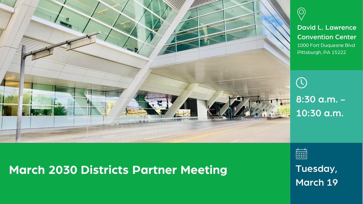 Join GBA's 2030 Districts team for the March Partner Meeting, hosted at the DLCC, featuring #BlueDeltaEnergy and #AdvantusEngineers. Learn more and register for the event on our website: buff.ly/4a6uEiL