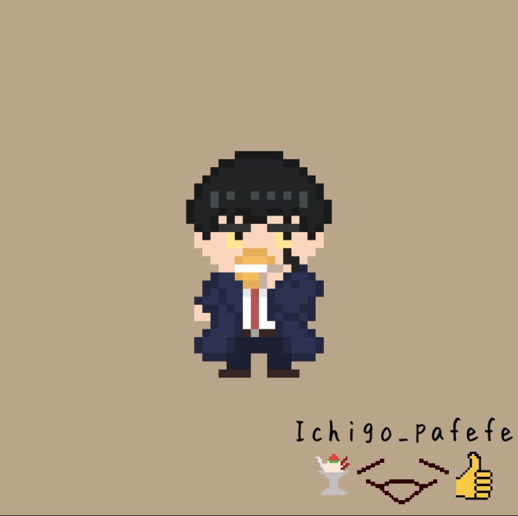 Berry_good_yeah's tweet photo. マッシュ・バーンデッドです( ・∇・)
 #ドット絵  #dotpict  #マッシュル https://t.co/GMeSY2HGEQ