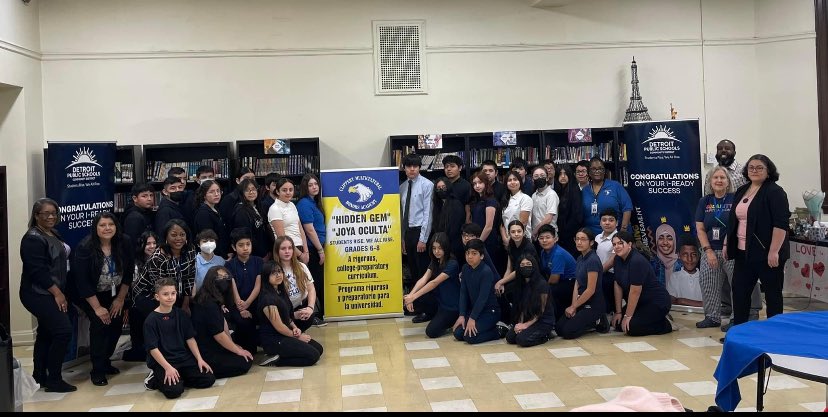 ClippertAcademy's tweet photo. Clippert is identified by our District as one of the top schools for I-Ready usage in Mathematics! The hard work and consistency of our staff and students has led to this accomplishment. We are so proud of You-Aguilas, Rise Up!!!@Detroitk12 @Susie92286632 https://t.co/peAXOvIquD