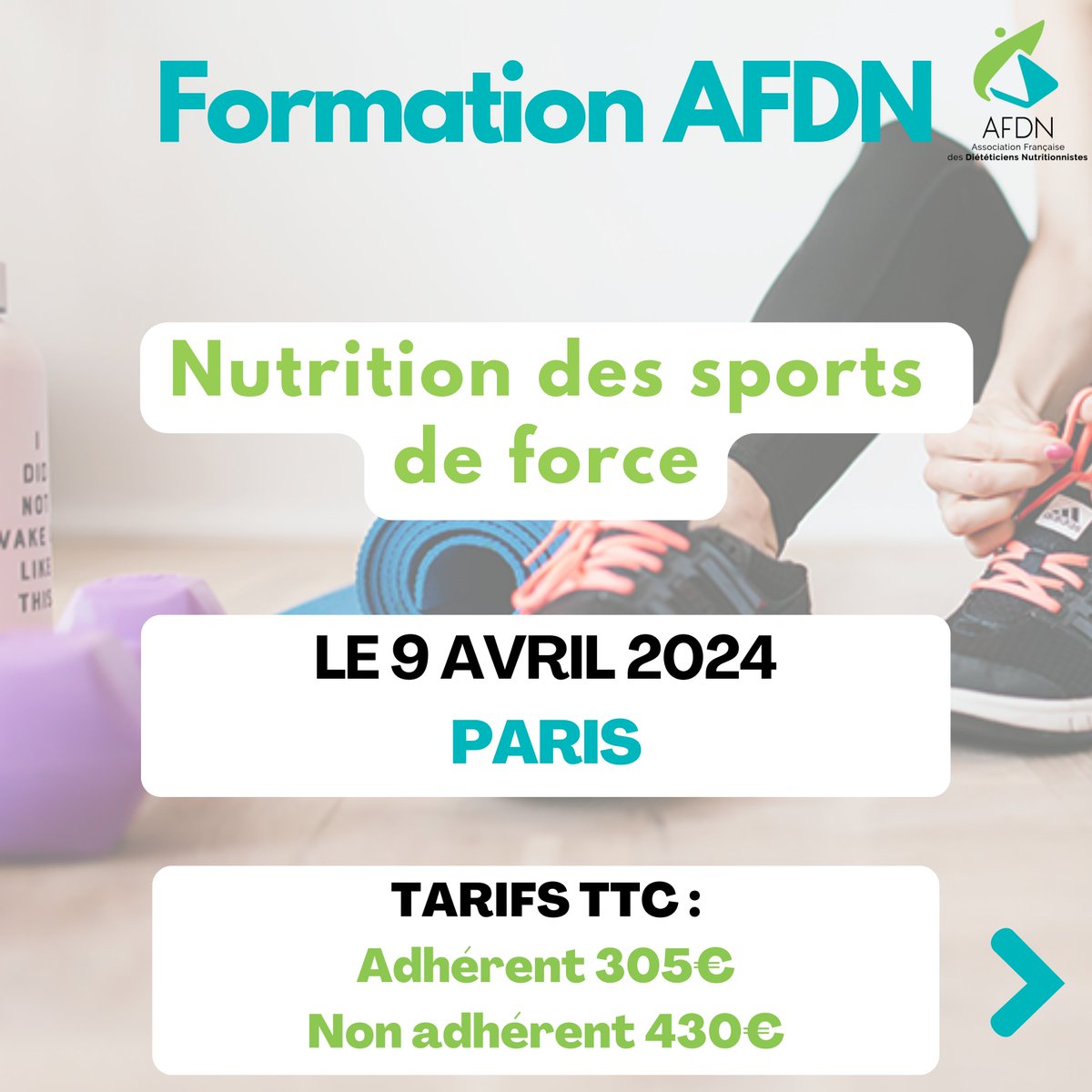 AFDN_news's tweet photo. Formations - Nutrition du sportif – niveau 2
👨🏫avec Michel Martino 📍 Paris
Deux formations :
8 AVRIL - Nutrition du sport en pratique avancée : Alimentation & course d’endurance : https://t.co/59SbQXUkvc
9 Avril -Nutrition des sports de force : https://t.co/15ER7R74eQ
#AFDN https://t.co/6KF7Dv9Wep