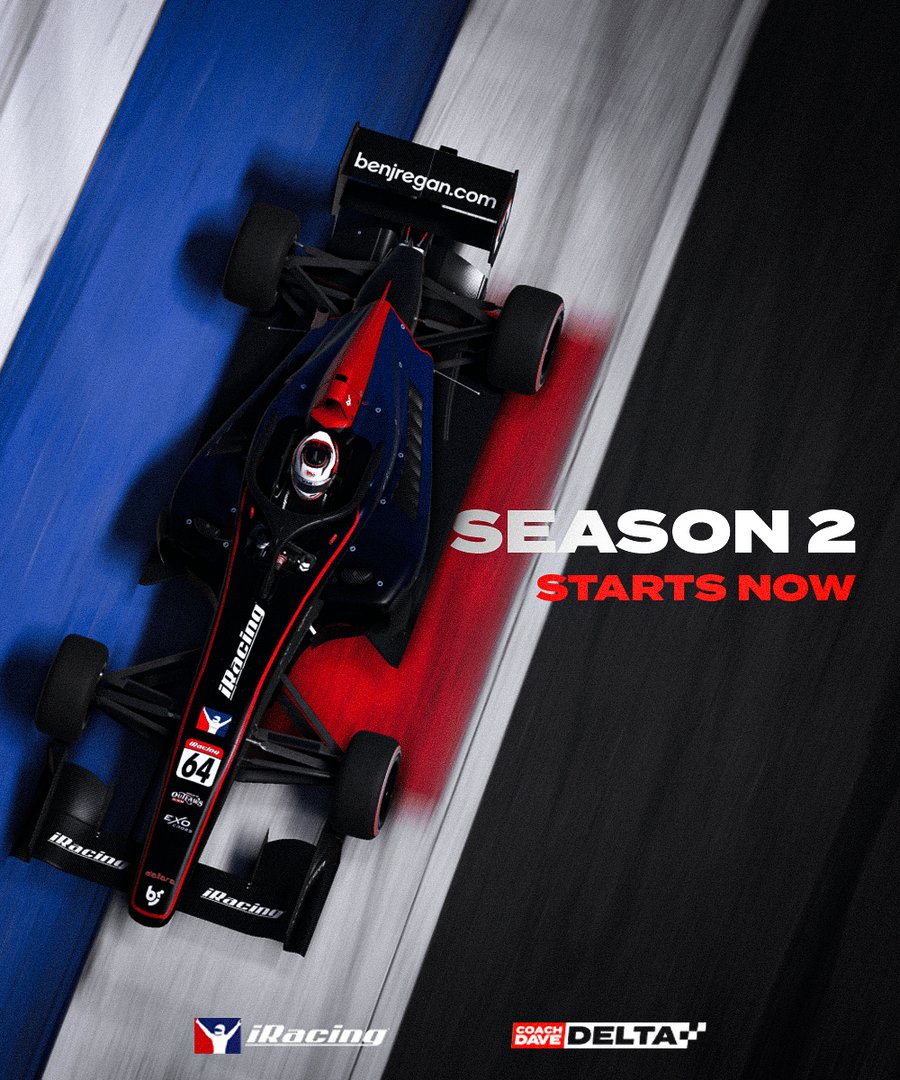 iRacing season 2 means new cars, series, circuits, and weather systems. 🌧️ And with the road racing and formula racing licenses now split separately, it also presents two separate opportunities to climb the iRacing ladder! 🪜 More info... 👇 coachdaveacademy.com/announcements/… #iRacing