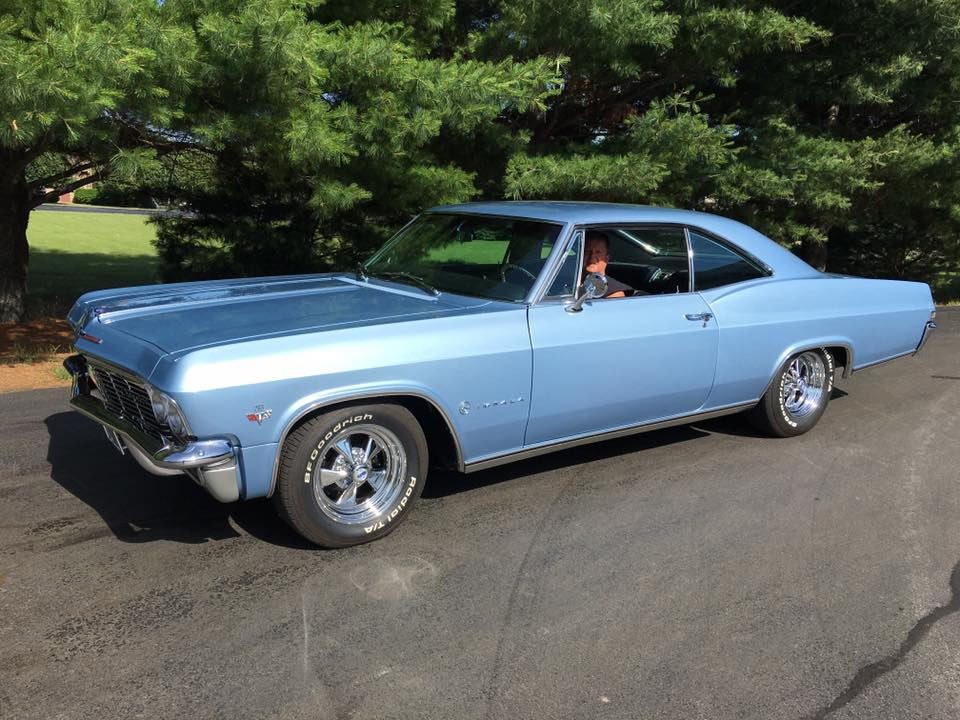 ClassicInd's tweet photo. Dave White sent us this photo of his '65 Impala, which he has owned for 53 years. He says it was restored with many parts from Classic Industries. We're glad we could help you keep your Impala looking great, Dave! #Chevy #Impala #65Impala #classiccar #ClassicIndustries https://t.co/Xxb5HGFdys