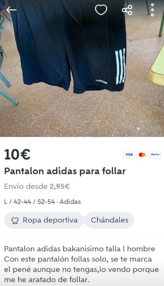 Memakker's tweet photo. Pantalon adidas para follar https://t.co/Gltw0wNnkn
