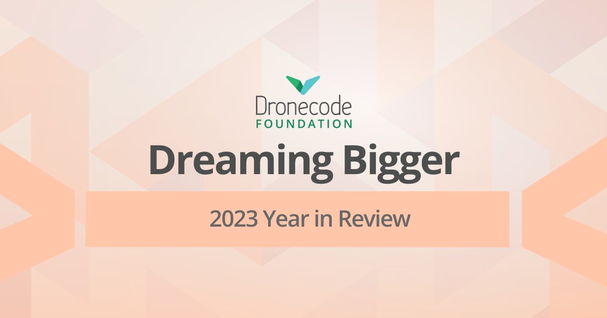 📊 The @Dronecode Foundation has released its 2023 Year in Review Report, offering fresh perspectives on the PX4 open-source drone landscape and delving into the contributors and organizations shaping autonomous technology. Read all the details here: dronecode.org/the-2023-year-…