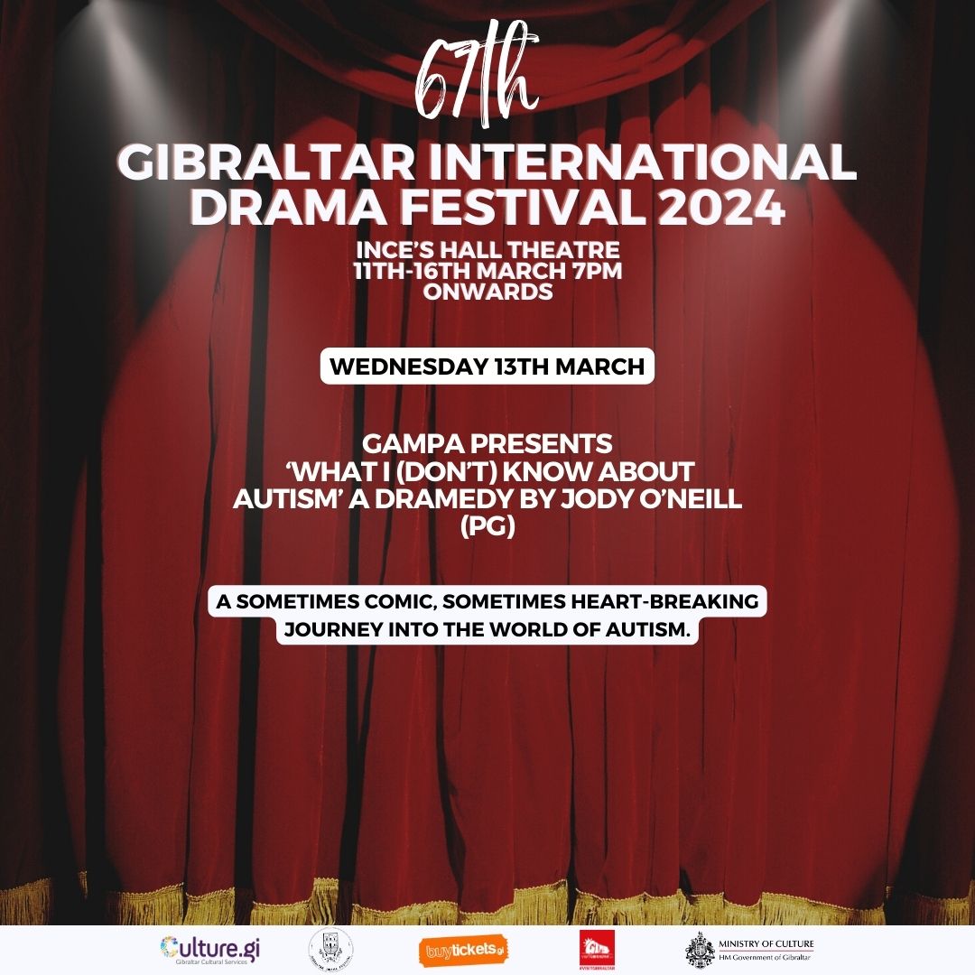 GibCulture's tweet photo. 🎭Join us for the thrilling third night of our Drama Festival! 🎬

See you there! 🎭

#DramaFestival #visitgibraltar #UnforgettableNight #gibraltarculturalservice https://t.co/GKU3qeKiS8