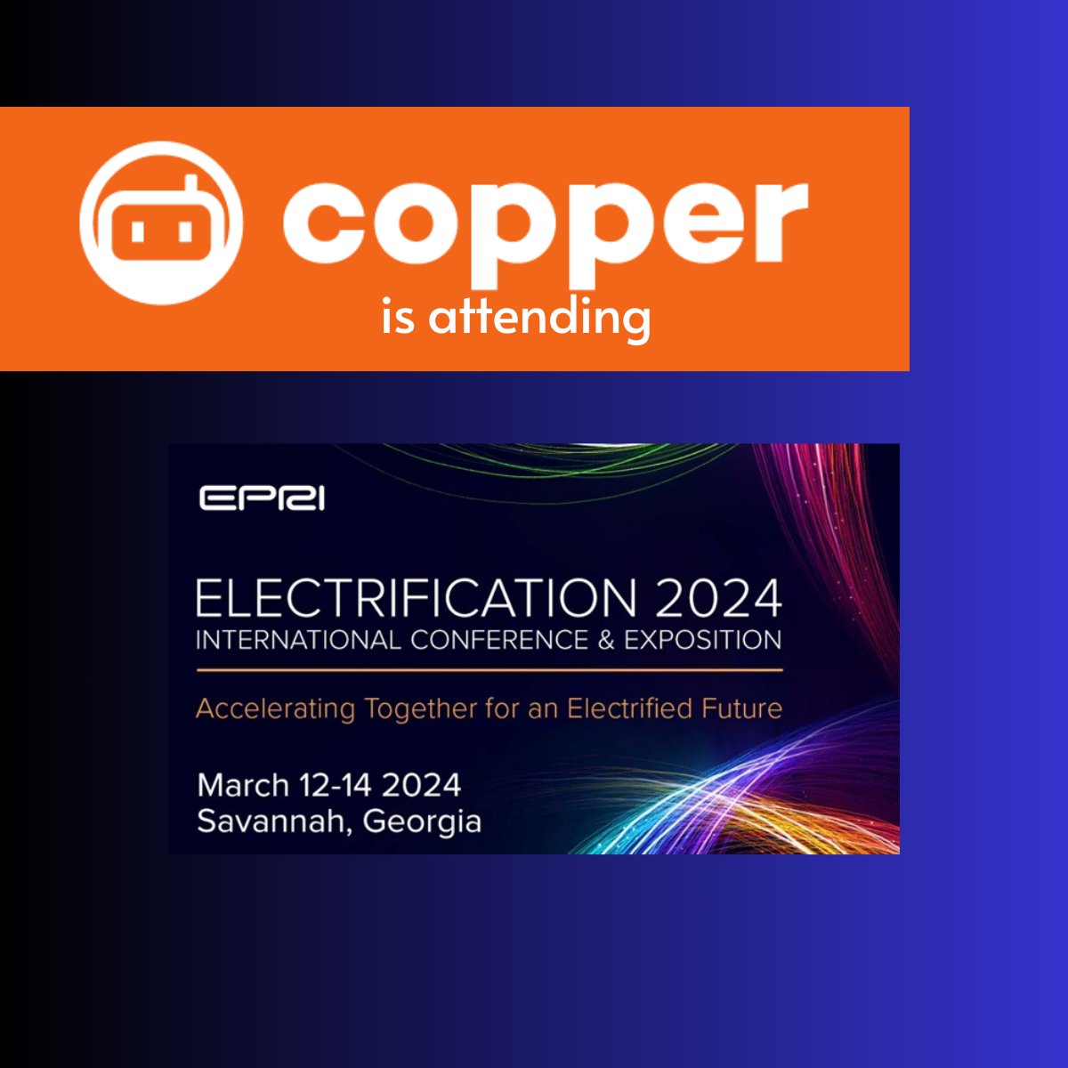 Excited to have Copper CEO Dan Forman kicking things off at @EPRINews 2024 today! This immersive event offers valuable opportunities for education and networking. We hope to see you there! View the agenda here: electrification2024.com/program #CopperLabs #ElectricTogether