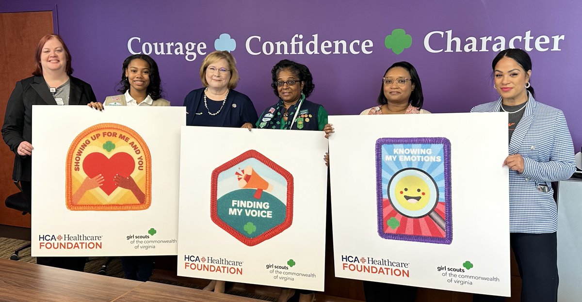 Happy National Girl Scout Day! 🍪 We're proud to be a part of the collaboration among @HCAHealthcare Foundation, @NAMICommunicate and @GirlScouts that spearheaded a series of Mental Wellness Patch Programs to address mental wellness among girls: bit.ly/43gJqkF