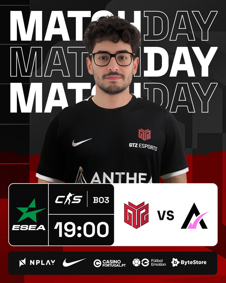 GTZEsports's tweet photo. Temos encontro marcado na @ESEA Intermediate para avançar na competição, e vamos tentar assegurar a vitória em mais um jogo na fase de playoffs!
🆚: #LAssos
🕒: 19:00H
#RespectAllFearNone #counterstrike2 https://t.co/x1mIXJHF83
