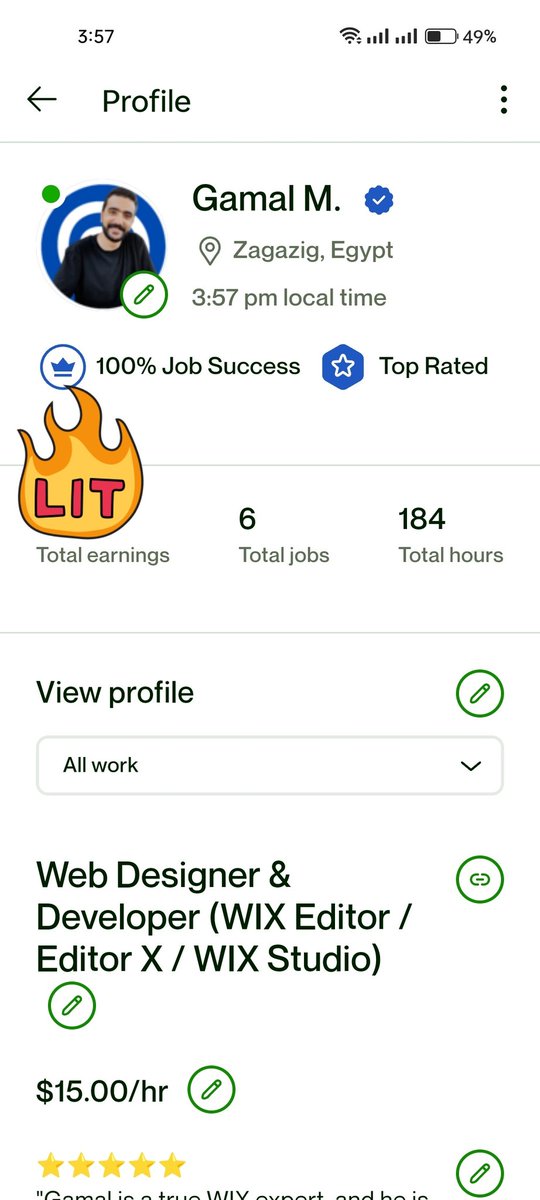 JimmyUXer's tweet photo. الحمدلله ❤️❤️❤️
Upwork top rated &amp; 100% Job Success 💫 https://t.co/SHlpSVREEa