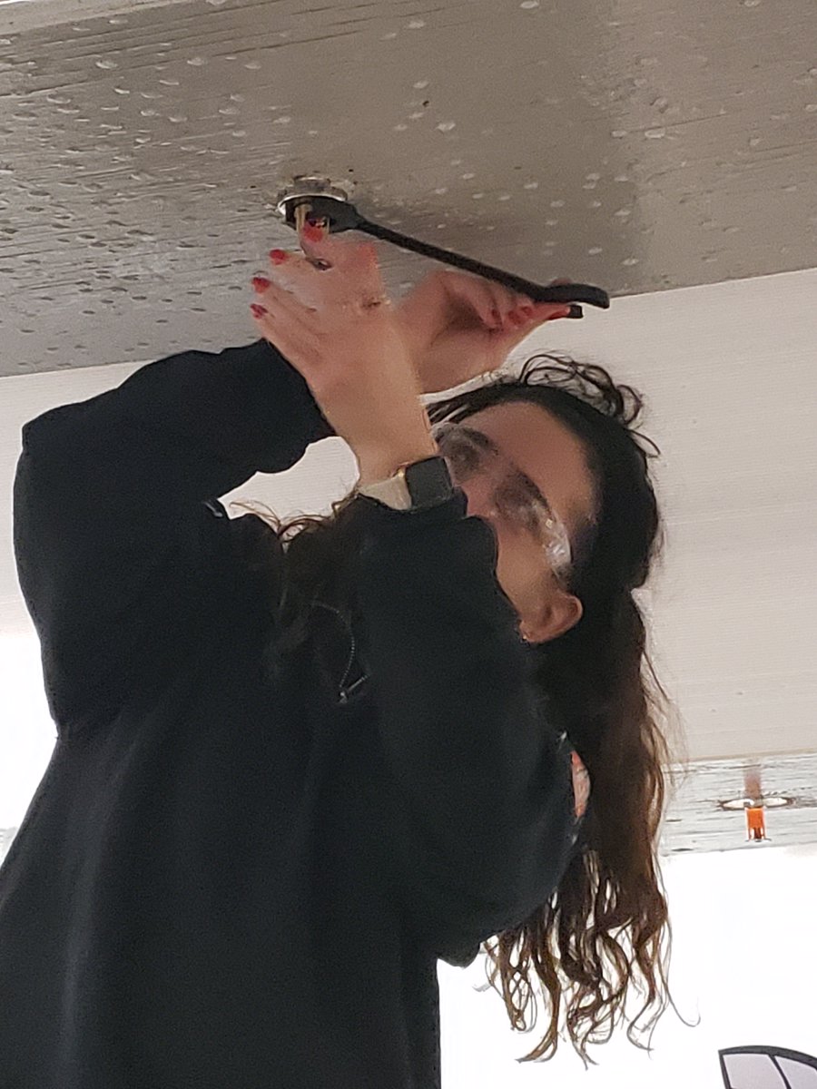 SenecaFire72's tweet photo. Training for the unexpected 🔥💦 
FFP (Firefighter, Pre-Service Education and Training) students mastering emergency sprinkler operations one step at a time. @senecapoly @SenecaFire72 #FirefighterTraining #HandsOnLearning #LearnItLiveIt https://t.co/MVue79innH