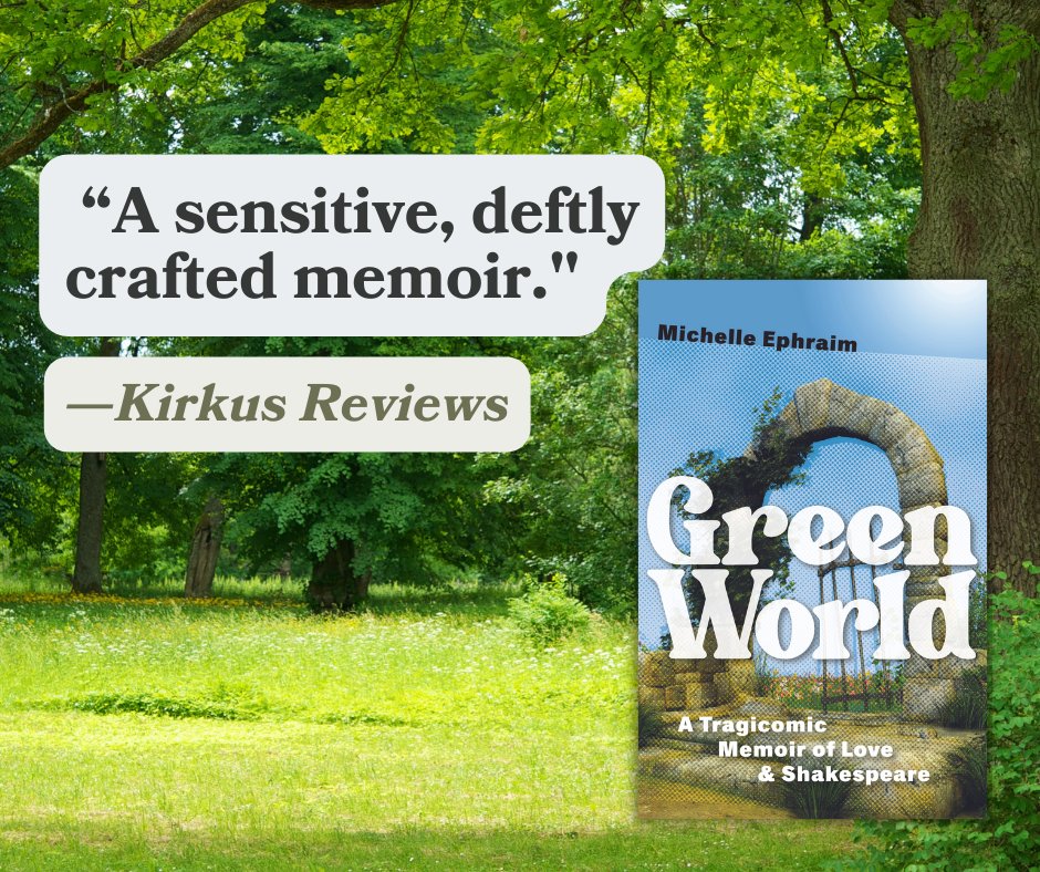 Green World is the hilarious and heartbreaking story of Ephraim’s quest to become a Shakespeare scholar and to find community and home. Order your copy of Green World today! ow.ly/hnrF50QFKf2 #Memoir #BookRecommendation #BookLovers #ReadingCommunity #MustRead