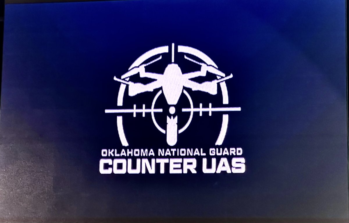 DrGregQuarles's tweet photo. Looking forward to a great start to the Oklahoma National Guard Counter-UAS Symposium this week in Oklahoma City. #CUAS @okstate #OAIRE #USRI @OSU_CEAT @AELaserTech #DirectedEnergy #USPL @OKGuard https://t.co/glL99Dw8DZ