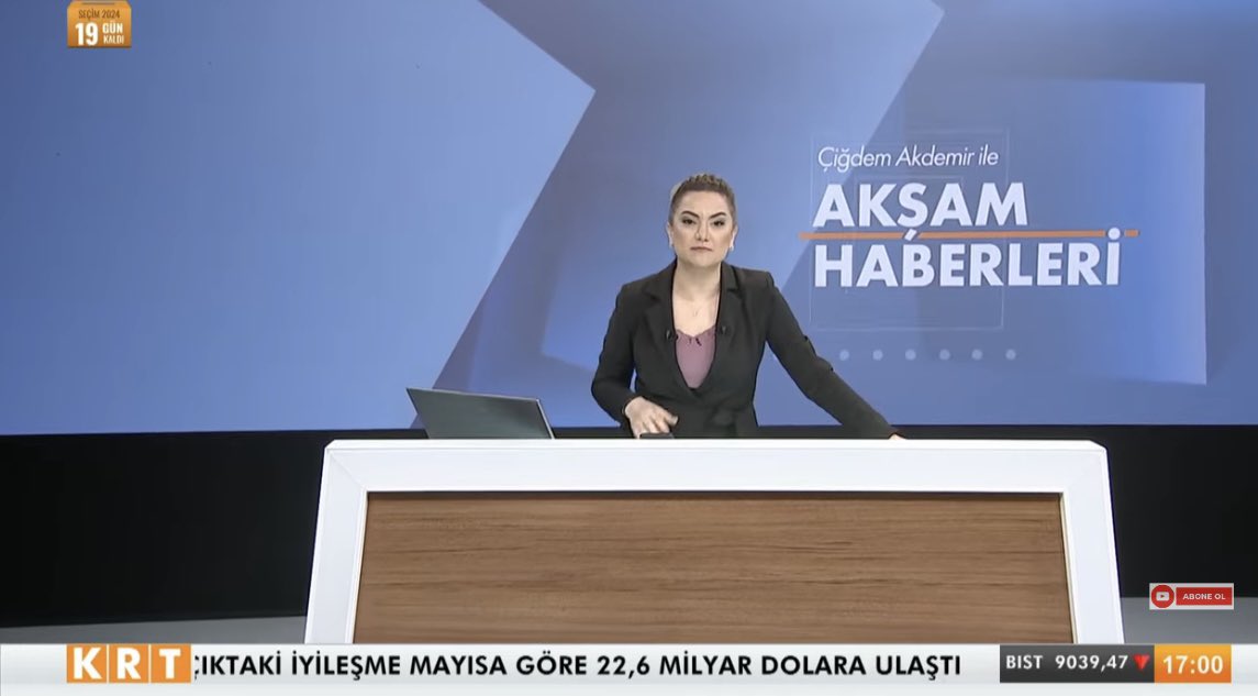 ERCUMENT3458's tweet photo. @akdemircigdem @KRTCANLI Saat 17.00 Çiğdem Akdemir’le Akşam haberleri saati.İyi yayınlar.🧿🌺🌸🍀🧿 https://t.co/eAPbrXLlHI