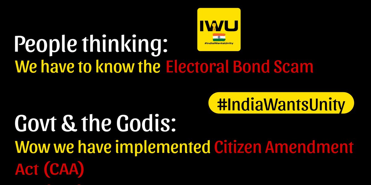 IndiaWantsUnity's tweet photo. Ek hi kaafi hai
#IndiaWantsUnity https://t.co/XrwqgrWAWR