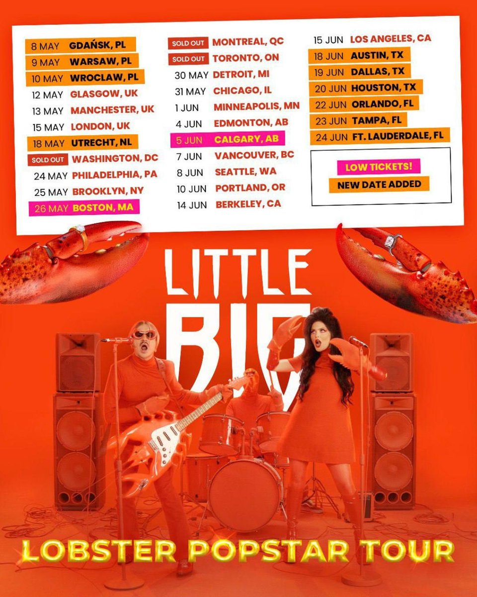 The Studio at the Factory (@studioatfactory) on Twitter photo JUST ANNOUNCED: Little Big is coming to DALLAS <a href="/studioatfactory/">The Studio at the Factory</a> on June 19! Get your tickets NOW!
<a href="/LITTLEBIG_BAND/">LITTLE BIG</a> JUST ANNOUNCED: Little Big is coming to DALLAS <a href="/studioatfactory/">The Studio at the Factory</a> on June 19! Get your tickets NOW!
<a href="/LITTLEBIG_BAND/">LITTLE BIG</a>