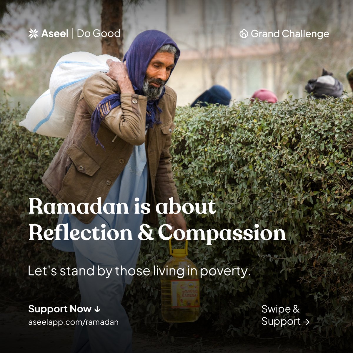 ASEELApp's tweet photo. 20 million people cannot afford their daily meals.
This number includes children, women, and disabled citizens.
Join the movement and Donate right now.
https://t.co/EIlQxnctnc
#ZeroHunger #GlobalHunger #SupportTheCause #MakeADifference #AseelApp #Aseel #DO_GOOD https://t.co/vtSmShCpCf