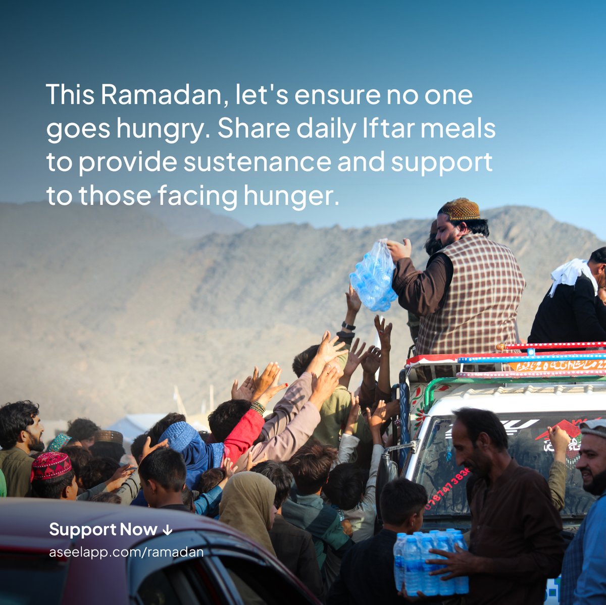 ASEELApp's tweet photo. 20 million people cannot afford their daily meals.
This number includes children, women, and disabled citizens.
Join the movement and Donate right now.
https://t.co/EIlQxnctnc
#ZeroHunger #GlobalHunger #SupportTheCause #MakeADifference #AseelApp #Aseel #DO_GOOD https://t.co/vtSmShCpCf