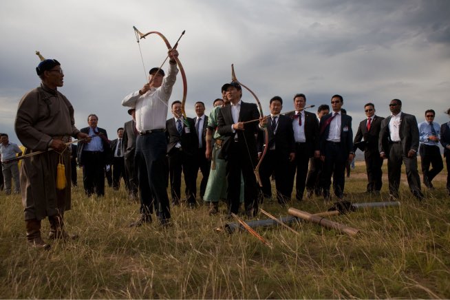 josephzeballos's tweet photo. If I were Biden, I’d also want the time that I accurately hit targets with the Mongolian Prime Minister entered into the record https://t.co/86dtxnNt0s